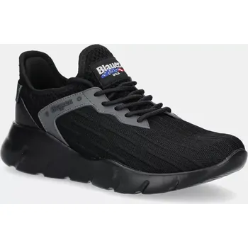 Pánské tenisky Sneakers boty Blauer HULETT černá barva, S5HULETT01 S5HULETT01.KNI 99X, EUR 43