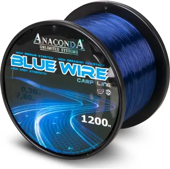 Anaconda Vlasec Blue Wire 1200m 0,33mm