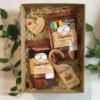 Káva Dárková sada kávy Z lásky velká Báječný manžel Druh mletí kávy: Espresso