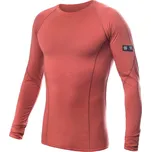 Pánské tričko SENSOR MERINO ACTIVE pánské triko dl.rukáv terracotta - XXL