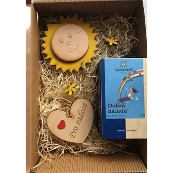 Kosmetická sada Dárková sada čaje Dobrá nálada