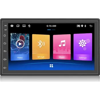Auto Hi-Fi 2DIN Autorádio 7" A2749 Android 10.0, Přehrávač s GPS WIFI BT FM Phone Link USB