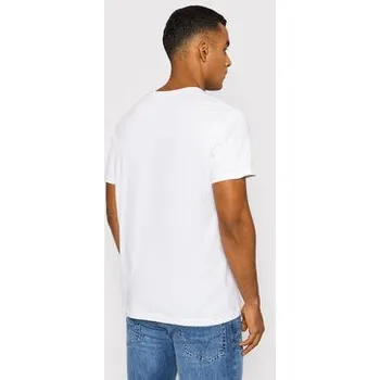 Pepe Jeans T-Shirt Eggo PM508208 Bílá Regular Fit XS