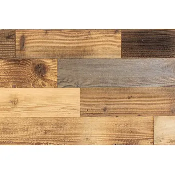 Wodewa BOROVICE STARÉ DŘEVO 1000 (1000 x 100 mm) - velkoformátový dřevěný obklad 3D