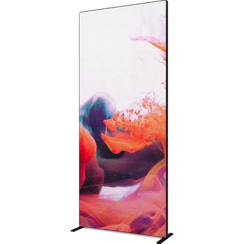 Stěna FlexFrame 100 x 230 cm Černá (vč. prodlužovací sady 30 cm)