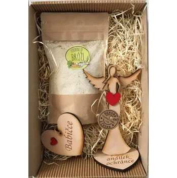 Dárková krabička Dárek pro babičku menší sada Obsah krabičky: Zeleninový bujón