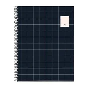 Blok Miquelrius poznámkový blok Lifestyle NB-4, A4, 70 g, karton, 100 listů, linka, Rider Black