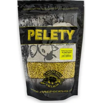 Carp Servis Václavík Pelety Fluo Feeder 700g slunečnice