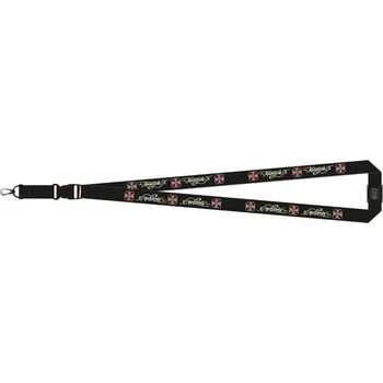 West coast choppers WCC MOTORCYCLE CO. LANYARD BLACK DOPLNKY: ONE SIZE