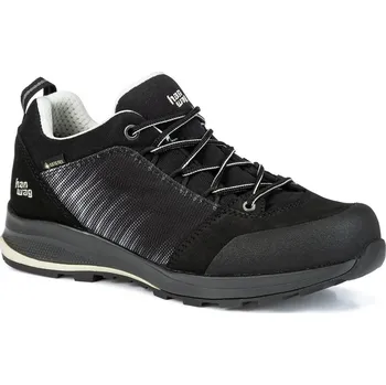 Dámská treková obuv Lehká turistická obuv dámská HANWAG Klarsby Low Bunion Lady GTX Black/Frost - 37,5