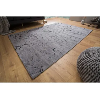 Koberec Koberec CRINKLE GRAY (Designový koberec šedý 240x160cm.)