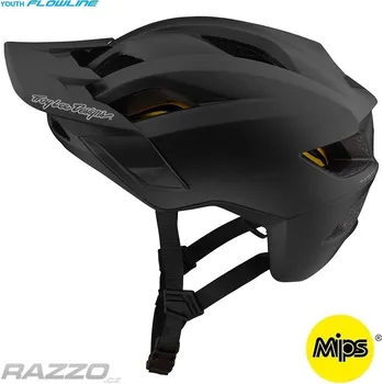 Cyklistická přilba Dětská MTB helma TroyLeeDesigns Youth Flowline MIPS Helmet Orbit Black Youth