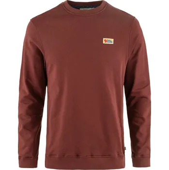 Pánská mikina mikina pánská FJÄLLRÄVEN Vardag Sweater M Maroon - XL