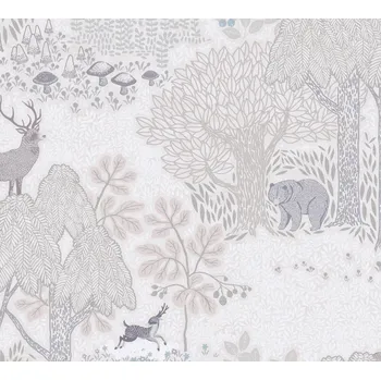 Tapeta A.S.Creation 77133-2 Dětská vliesová tapeta na zeď Lilly&Luis 2028, velikost role 10,05 m x 53 cm