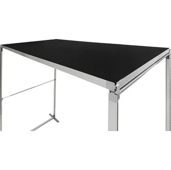 Střecha FlexFrame 100 x 200 cm Stříbrný