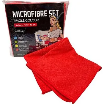 Marty´s Mikrovláknová utěrka 260GSM 40x40cm červená 1ks