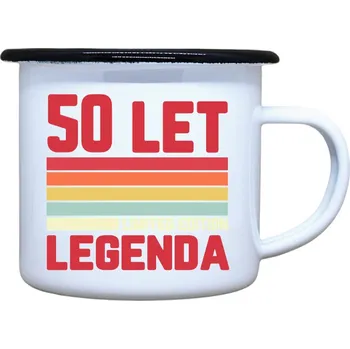 DOBRÝ TRIKO Plecháček s potiskem Legenda limitovaná edice Velikost plecháčku: 330 ml