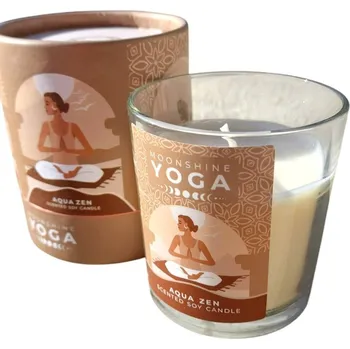 Svíčka Sójová svíčka Moonshine Yoga – Aqua Zen