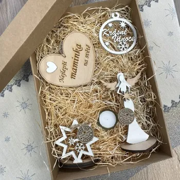 Dárková krabička Dárková vánoční sada pro maminku