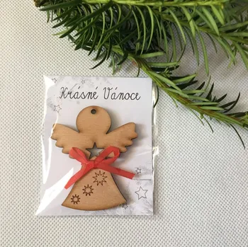 Vánoční ozdoba Vánoční ozdoba v sáčku andílek