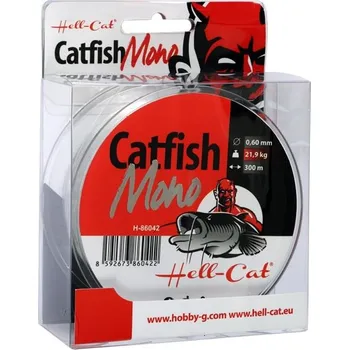 Vlasec Hell-Cat Catfish Mono Clear 300m|0,65mm