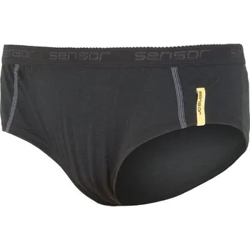 Dámské termo spodky dámské kalhotky SENSOR MERINO ACTIVE dámské kalhotky černá - S