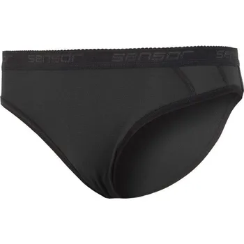 Dámské termo spodky dámské kalhotky SENSOR DOUBLE FACE dámské kalhotky černá - S