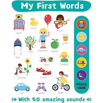 Cizojazyčná kniha My First Words - Autumn Publishing