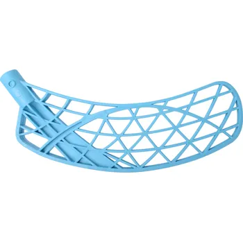 Florbalová čepel FLOORBEE BOMBSTR Florbalová čepel neonově modrá, Měkká - odlehčená, Oboustranná, PP - polypropylen