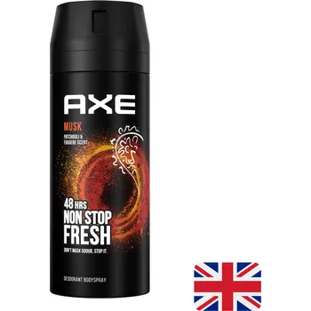 Axe deodorant spray 150 ml Musk (Dovoz: Anglie)