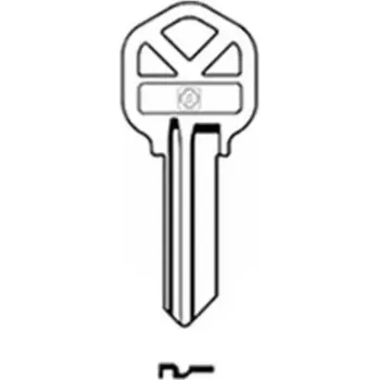 Profil klíčů Klíč KS1 zubový