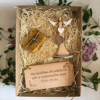 Mýdlo Dárková sada 100% přírodní mýdlo - citát Mýdlo: V mléčné dráze