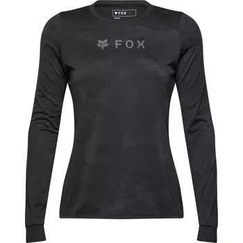cyklistický dres Fox Womens Ranger TruDri LS Jersey black XS