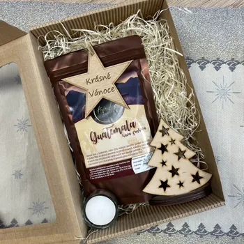 Káva Vánoční dárková sada kávy malá 3 Druh mletí kávy: Espresso