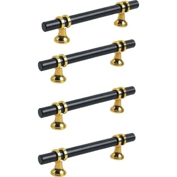 Systém vstřikování Qiwenr 4dílná rukojeť kuchyňské skříňky,úchytky skříněk,kuchyňské úchytky,úchytky kuchyňských