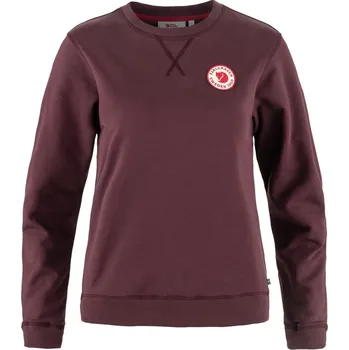 Dámská mikina mikina dámská FJÄLLRÄVEN 1960 Logo Badge Sweater W Port - XXS