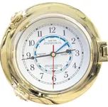 SEA Club Přílivové hodiny s mosazným průzorem, Ø: 22 cm