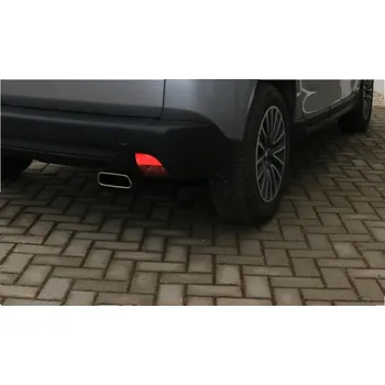 Tlumič výfuku Fox Sportauspuff koncový tlumič výfuku s koncovkou 145x65 Typ 59 pro Peugeot 2008 2013- s motorem 1.2 SLEVA 2%