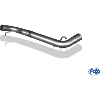Tlumič výfuku Fox Sportauspuff středový díl bez tlumiče pro Audi 90 89 s motorem 1.6, 1.6 D, 1.6 TD, 1.8, 1.9 TD, 2.0, 2.0 16V, 2.3, 2.6, 2.8 SLEVA 2%