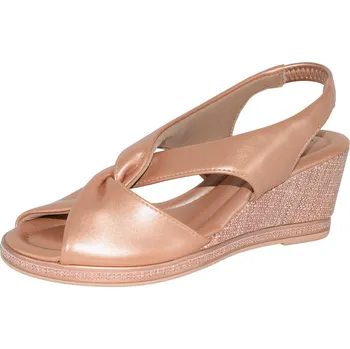 Dámské lodičky PICCADILLY dámské sandály 408221-28 Barva: zlatorůžová, Velikost: 38