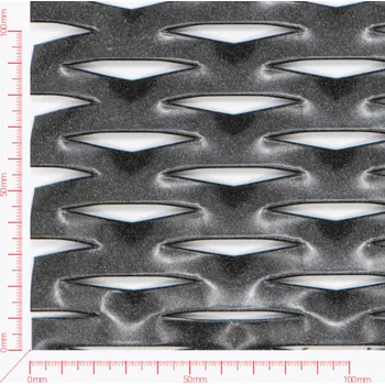 Plech Tahokov; oko KOSOČTVERCOVÉ; délka 62,5mm; šířka 22mm; můstek 9mm