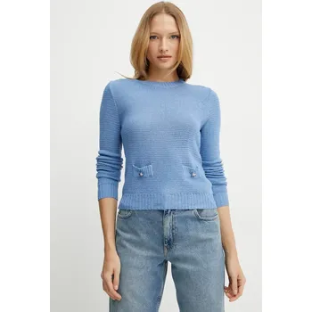 Dámský svetr Svetr Morgan MSUNI modrá 55X, vel. S