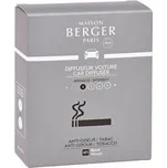 Maison Berger Paris Náhradní náplň do difuzéru do auta Antiodour tabák Tobacco (Car Diffuser Recharge/Refill) 2 ks + 2 měsíce na vrácení zboží