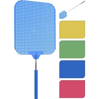 Plácačka na mouchu plácačka na mouchy teleskopická MAXI 34-66cm PH,kov.ruk.,mix barev