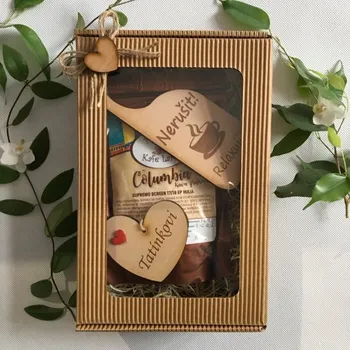 Káva Dárková sada kávy pro tatínka malá Druh mletí kávy: Espresso