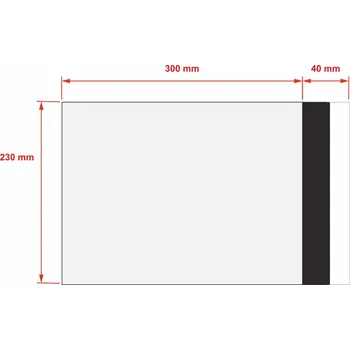 Obálka PLASTOVÉ OBÁLKY 230x300 mm od 10 ks