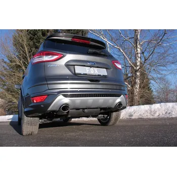 Tlumič výfuku Fox Sportauspuff koncový tlumič výfuku s koncovkou 115x85 Typ 44 na obou stranách pro Ford Kuga II 2008- s motorem 2.0 D SLEVA 2%