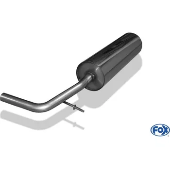 Tlumič výfuku Fox Sportauspuff koncový tlumič výfuku pro Škoda Citygo 2011- s motorem 1.0 SLEVA 2%
