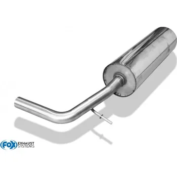 Tlumič výfuku Fox Sportauspuff koncový tlumič výfuku pro Volkswagen Up! 2017- s motorem 1.0 SLEVA 2%