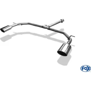 Tlumič výfuku Fox Sportauspuff středový tlumič výfuku pro Toyota RAV 4 2012- s motorem 2.0 SLEVA 2%